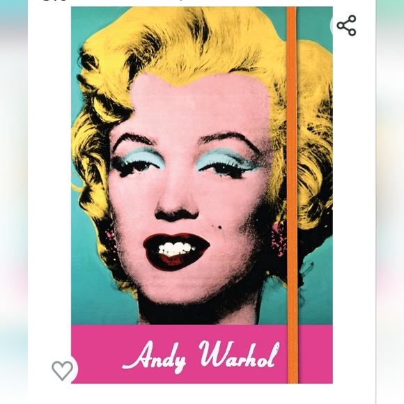 Andy Warhol Pop Art Marilyn Notebook - Picture 1 of 3